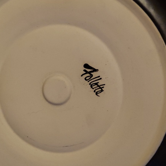 Kent Follette pottery bread and oil plate - Picture 6 of 8